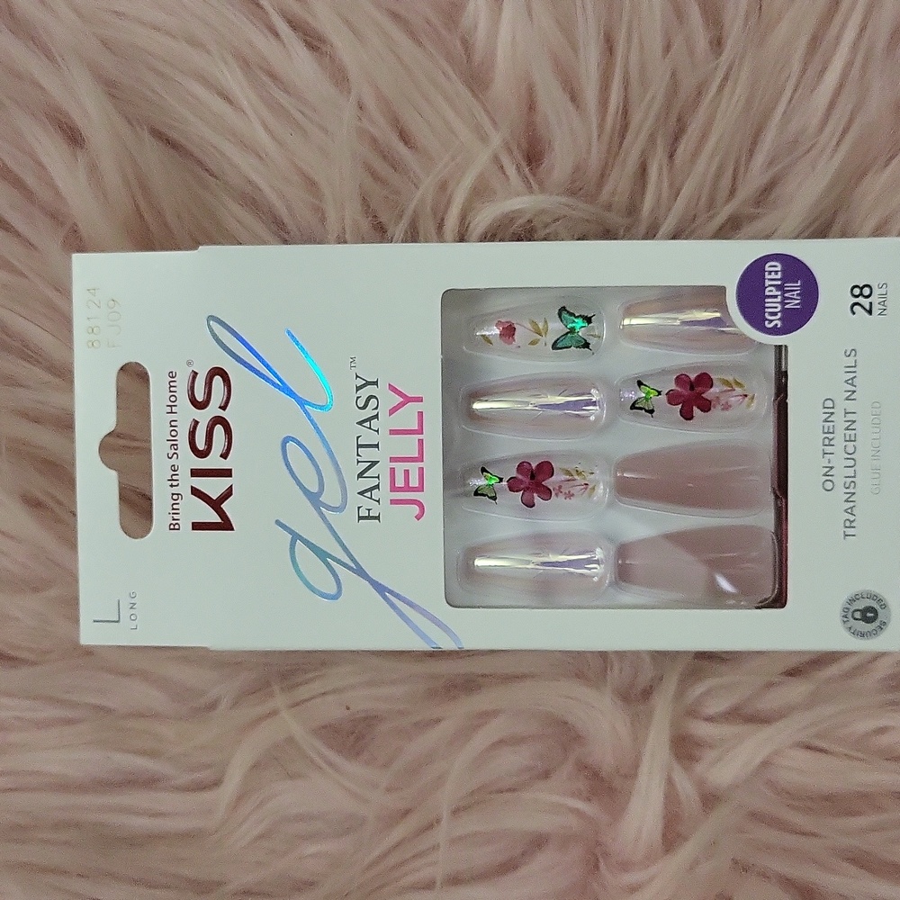 Brand New Kiss False Nails-Long
